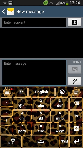 GO Keyboard Cheetah Keyboard Theme - Preview 13