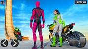 Superhero Bike Stunt Master 3D screenshot 7