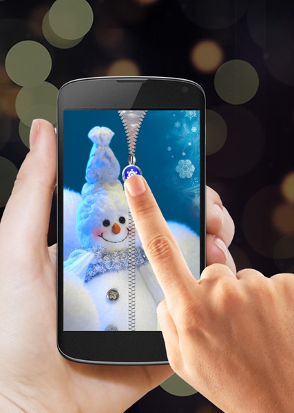 Snowman Zipper Lock - Preview 4
