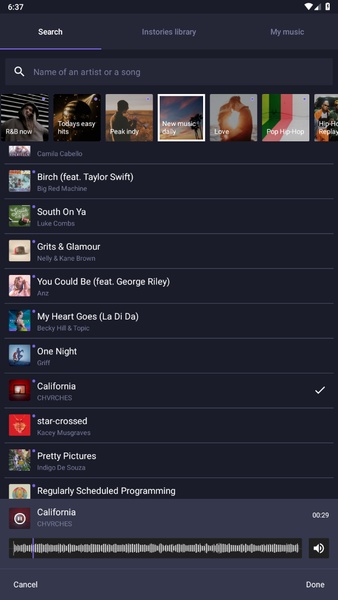 Instories - Preview 5