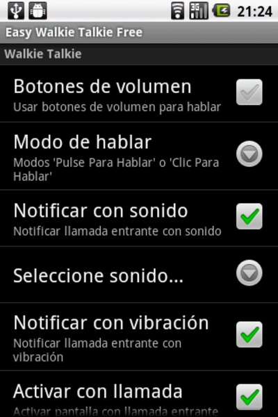 Easy Walkie Talkie Free - Preview 3