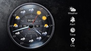 Glitter Gold Live Weather HD screenshot 8