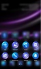 Purple Light GOLauncher EX Theme screenshot 2