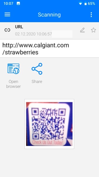 QR Code Reader & Barcode Scanner - Preview 5