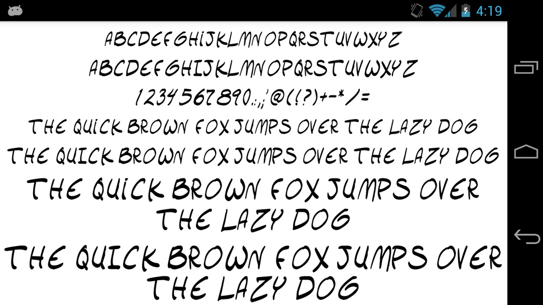 Comic Fonts 50 - Preview 3