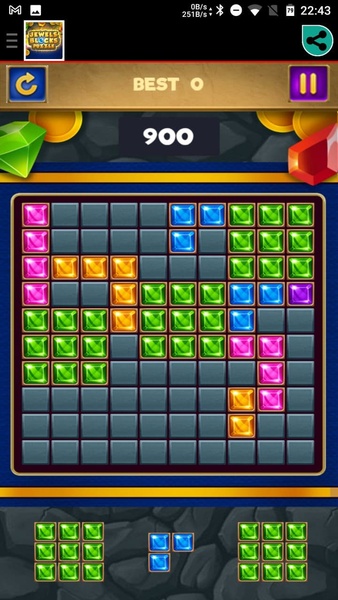 Jewels Blocks Puzzle Game - Preview 6