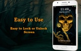 Lock Screen - Skull Pin Lock S screenshot 4