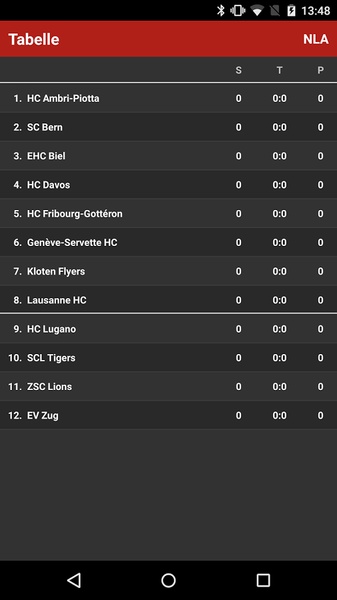 HockeyInfo - Preview 3