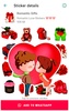 Romantic Love stickers screenshot 7