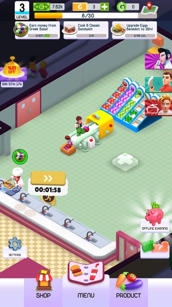 Restaurant Empire Tycoon Idle - Preview 7