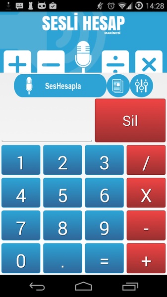 Sesli Hesap Makinesi - Preview 2