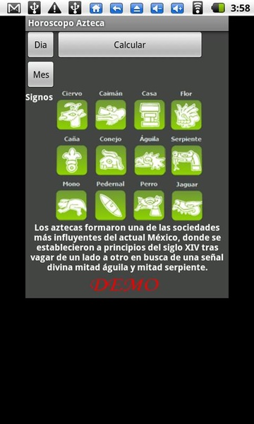HoroscopoAztecaFree - Preview 2