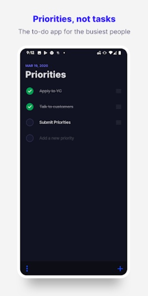 Priorities - Preview 4