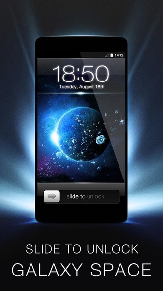 Slide to Unlock - Galaxy Theme - Preview 8