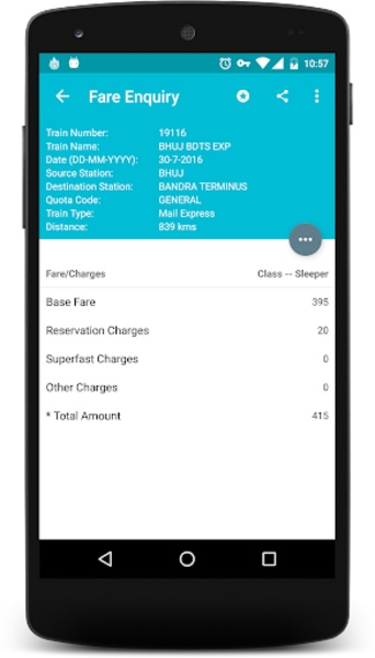 PNR & Rail Info - Preview 2