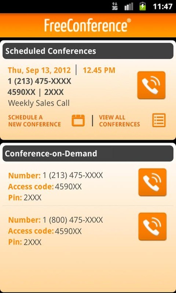 FreeConference Mobile (Old) - Preview 5