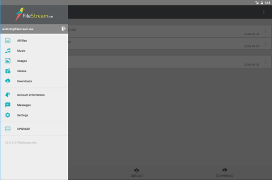 FileStream.Me Client - Preview 2
