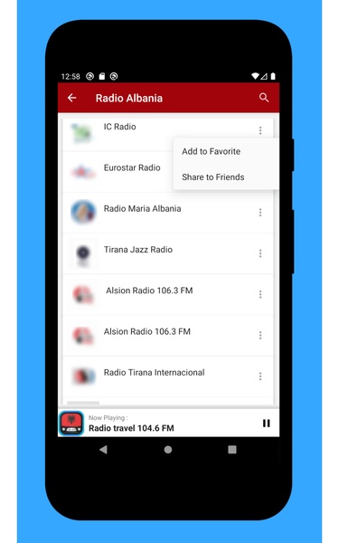 Radio Albania: Radio Shqip - Albanian Radio Online + Radio AM FM Free - Preview 2