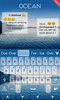 Ocean Emoji GO Keyboard Theme screenshot 1