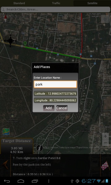 GPS Driving Route - Preview 11