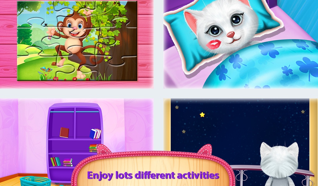 Cute Kittys Bedtime Activities - Preview 1