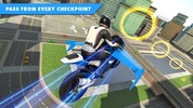 Flying Bike Game Stunt Racing screenshot 4