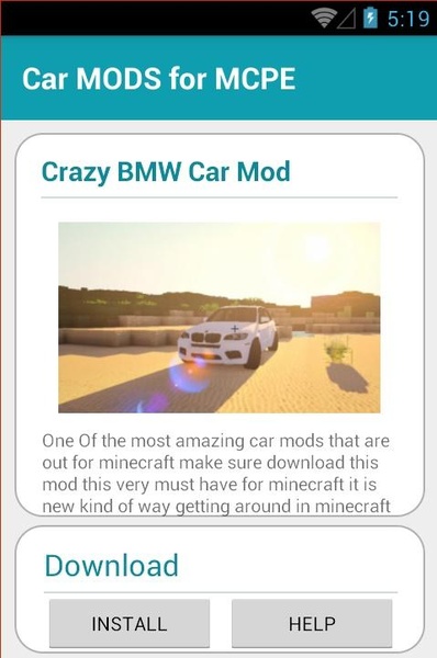 Car MODS for MCPE - Preview 1