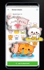 Mochi Peach Cat Stickers whats screenshot 4
