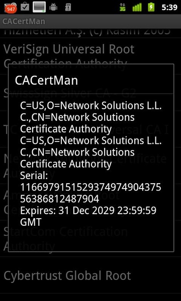 CACertMan - Preview 3