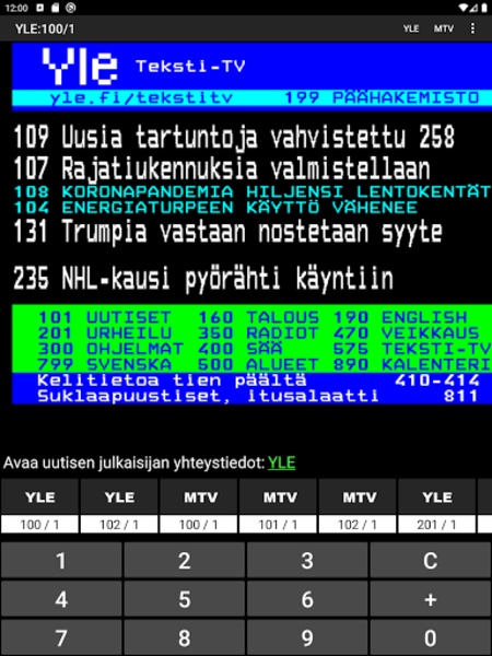 TekstiTV - Preview 1
