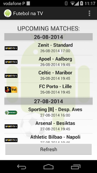 Futebol na TV - Preview 2