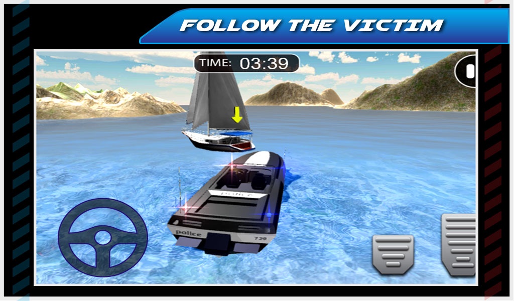 Emergency Police Boat Drive 3d - Preview 4