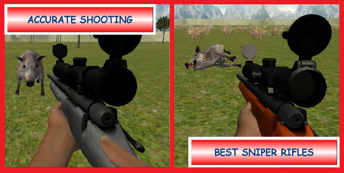 SNIPER BOAR HUNTER 3D - Preview 1