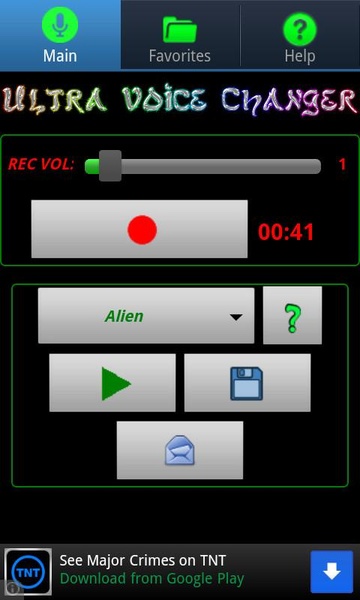 Ultra Voice Changer - Preview 4