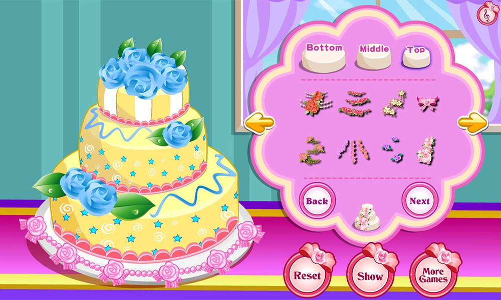 Rose Wedding Cake Game - Preview 3