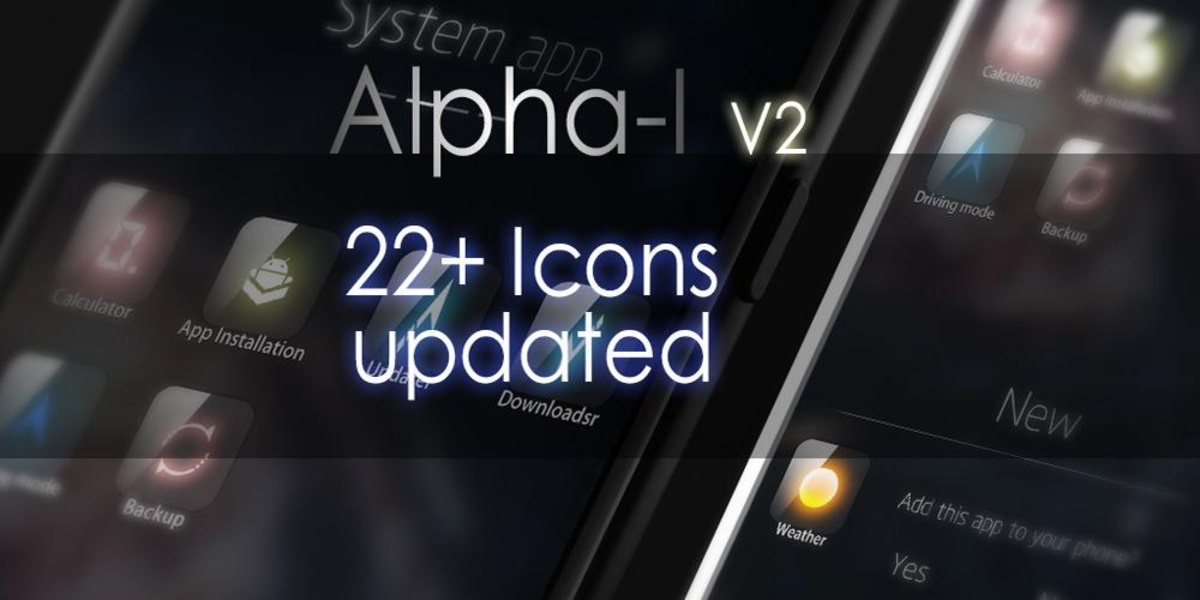 Alpha-I GOLauncher EX Theme - Preview 5