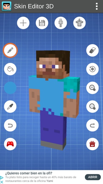 Skin Editor 3D for Minecraft for Android - Download the APK from Uptodown