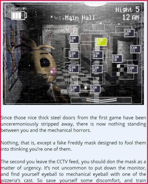 FNAF Five Night Guide - Preview 2