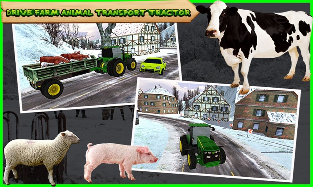 Farm Animal Tractor Trolley 17 - Preview 4