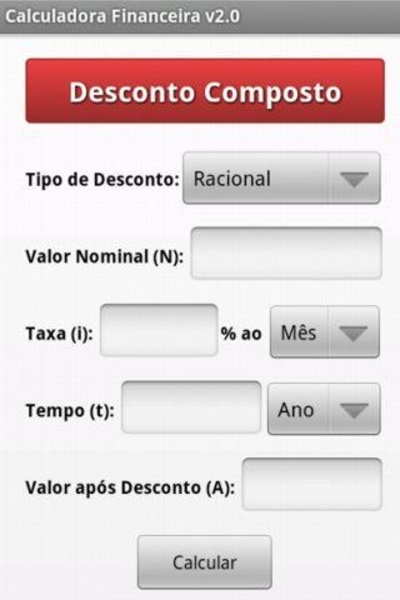 Calculadora Financeira - Preview 3