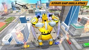 Angry Gorilla Robot Truck Game screenshot 15
