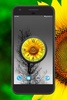 Sun Flower Clock Live Wallpaper screenshot 5