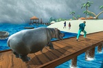 Wild Hippo Beach Simulator screenshot 14