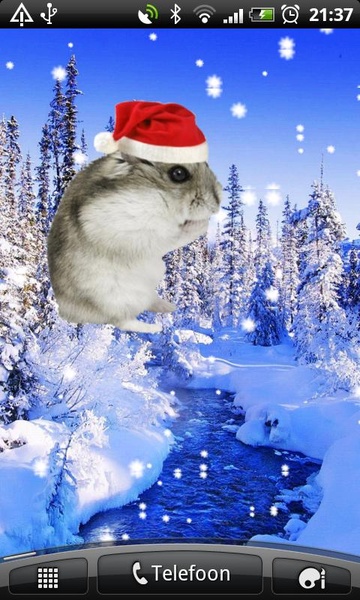 ChristmasHamsterSticker - Preview 2