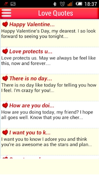 The Best Love SMS (Free) - Preview 6