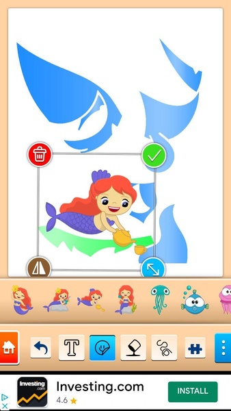 Coloring Mermaids - Preview 11