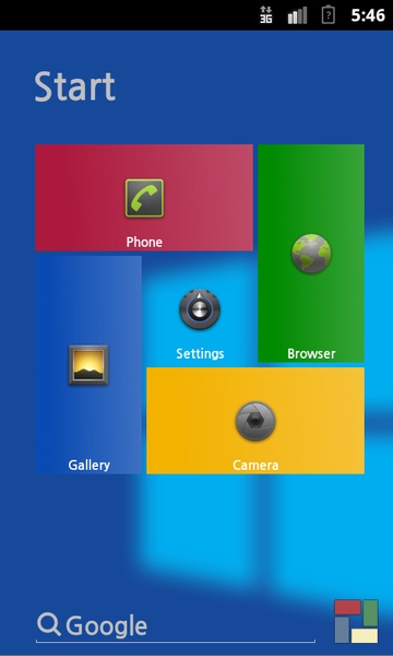 Windows 8 Theme for SquareHome - Preview 2