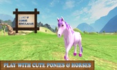 Pony Horse Simulator Kids 3D screenshot 14