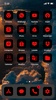 Wow Red Black Theme, Icon Pack screenshot 7