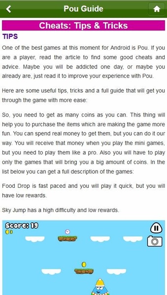 Guide for Pou - Preview 1
